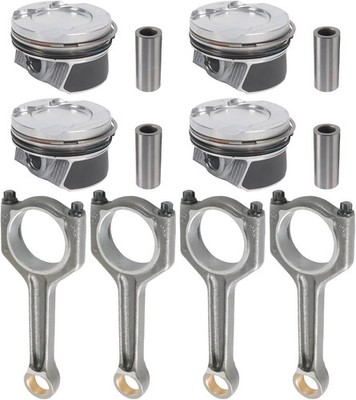 INGKAN N20 Engine Pistons & Connecting Rod Set [STD Size] Fits for BMW