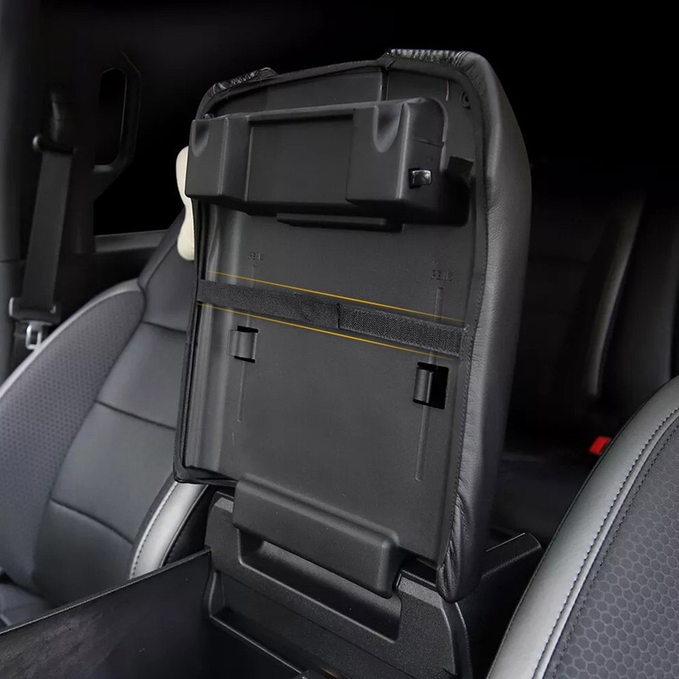Center Console Armrest Leather Synthetic Cover For Ford F150 - Foto 6