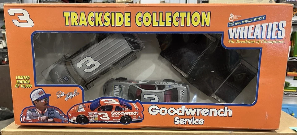Goodwrench Wheaties Dale Earnhardt 1997 Brookfield Guild Diecast Car Set 1/24 - Image 4 of 4