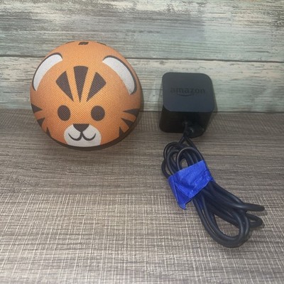 Amazon Echo Dot Kids Edition (4th Generation)   Tiger Design