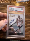 Ray Allen 2014 Panini Select Signatures Auto PSA 8 #d 20/60 Miami Heat