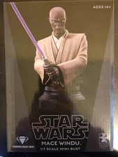 Diamond Select Toys Gentle Giant Star Wars Mace Windu 1:7 Scale Mini Bust