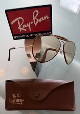 Ray-Ban Leathers Bausch/Lomb USA Vintage Incl...