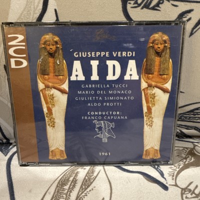 Verdi: Aida (Gala GL 100.507) 2 CDs Gabriella Tucci Franco Capuana