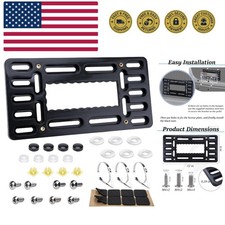 License Plate Bracket Holder, Front License Plate Bracket, No Drill Front Pla...
