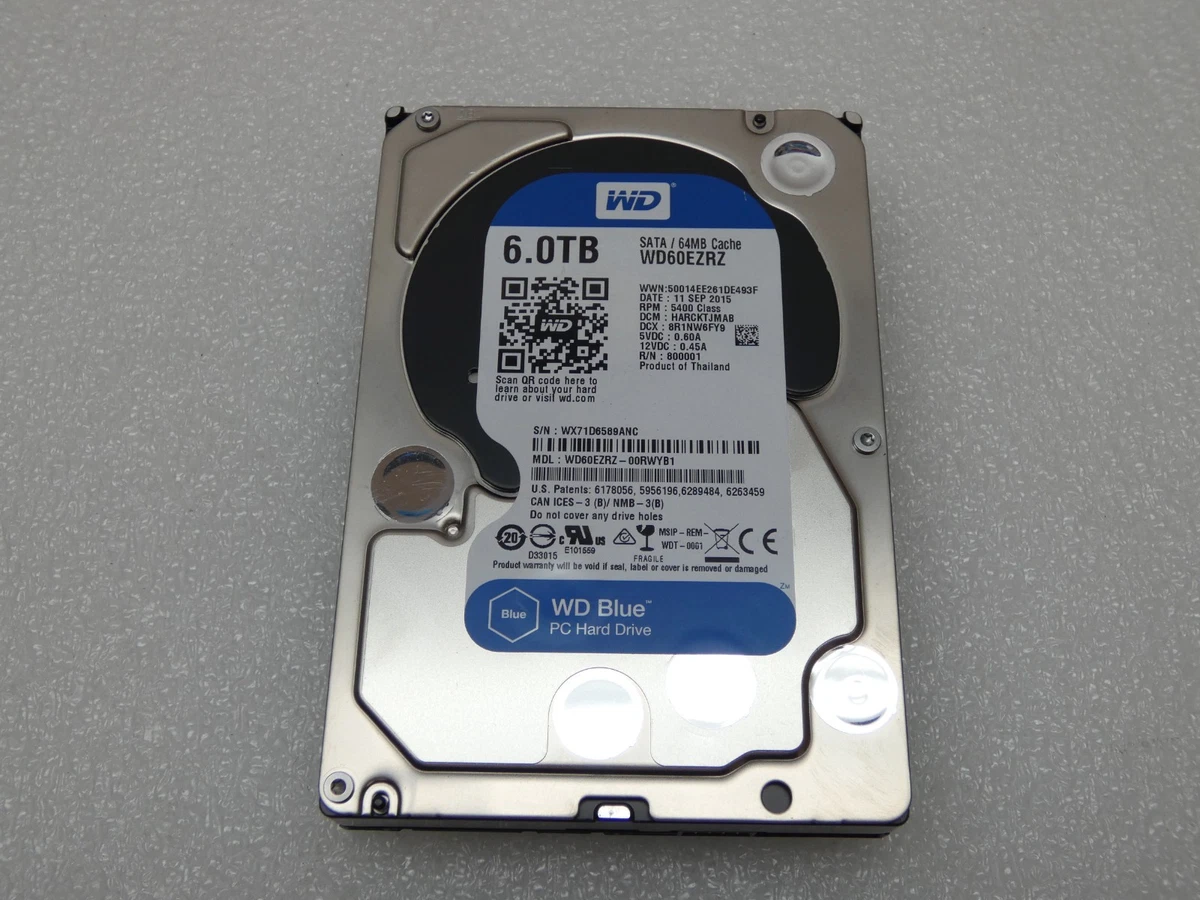 Western Digital 6TB Computer Internal Hard Disk Drives for sale | eBay