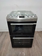 AEG CGX1130ACM Cooker Gas Double Oven with 4 Hobs [ID7010831160]