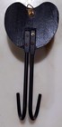 Charming Farmhouse-style Apple-shaped 2-hook, Wall-mount Hanger — photo 2