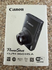 Canon PowerShot ELPH 360 HS A Digital Camera - BRAND NEW FACTORY SEALED!