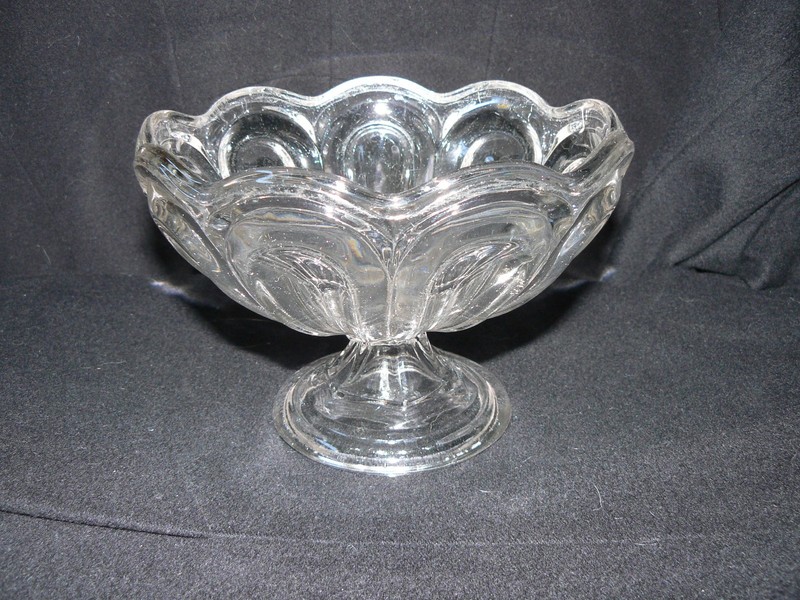 Loop Compote open manufacture unknown 1860's EAPG