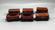 Vintage Roundhouse Assorted Lot of 6 Ore Cars Great Northern Duluth Missabe Etc