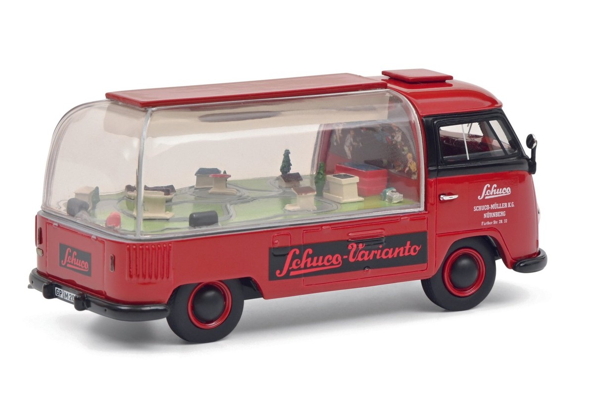 Volkswagen T1 Minibus 1961 'Peace & Love Rainbows' - 1:43 - Corgi