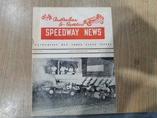 DECEMBER 10TH 1966 AUSTRALIAN & OVERSEAS " SPEEDWAY NEWS " MAGAZINE / BOOKLET