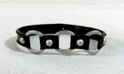BARBIE MY SCENE BRATZ DOLL BLACK AND SILVER STUDDED FASHION DOLL BELT