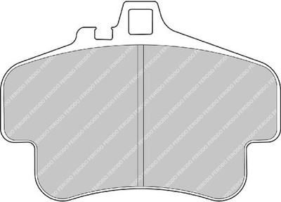 Bremsbelag-Set, Scheibenbremse FERODO RACING FRP3051H