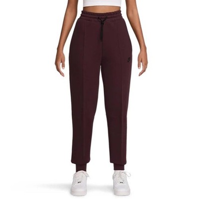 Nike NSW Tech Fleece MR Joggers Women s Size XL FB8330-652 Burgundy NWT $120 