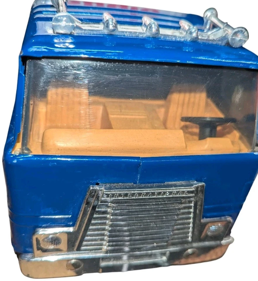 老式 ERTL 大号压钢鹰杂货稀有半卡车和拖车  — 第 3/4 张图片