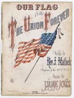 Rare Civil War color print! - only at Duke? - rare flag pic - Ehrgott, Forbriger