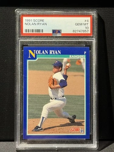 1991 Score - Nolan Ryan #4 PSA 10 Gem Mint