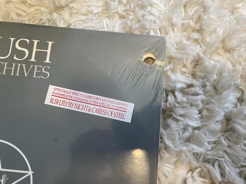 Rush – Archives Sealed CDN 1st Press Promo 3X Vinyl LP Rare Records - Picture 2 of 12