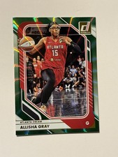 Allisha Gray 2026 Donruss WNBA #34 Green Laser /399 Dream