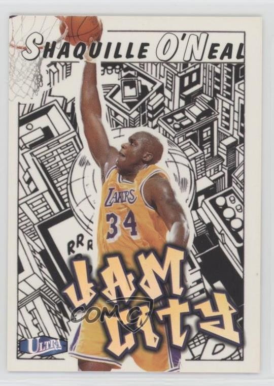 1997-98 Fleer Ultra Jam City Shaquille O'Neal #8JC HOF