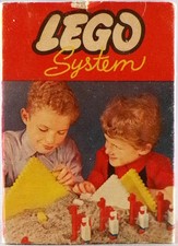 Lego Ref.218 - Box Schublade mit schwarzen Steinen 2x4 Plots