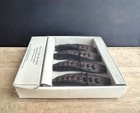 (Set/4) NEW Pottery Barn Metal Peapod Place Card Holders w/20 White Placecards — photo 7