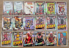 Marvel Chrome Deadpool Wolverine Insert Lot Icons Cover Stars Future Stars