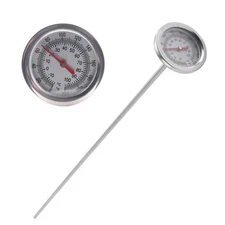 Long Stem Compost Soil  - Fast Response Stainless Steel 20 Inch - Measuring4856