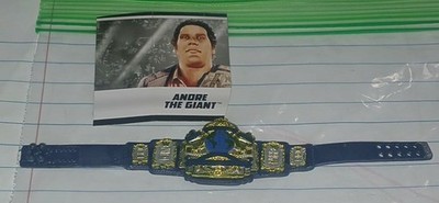 WWE Mattel Elite Series 100 Andre The Giant Blue Heavyweight Championship Title