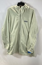 Columbia Women's Benton Springs II Long Hoodie Green Fleece Jacket NWT Sz XXL
