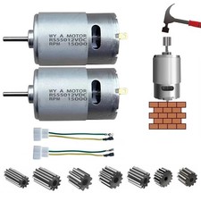 2 Pcs 12V RS550 15000RPM Electric Drive Motor for Power Wheels Upgrade,18...