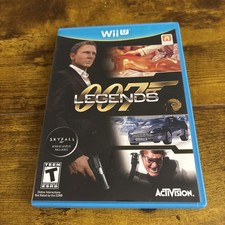 007 Legends (Nintendo Wii U, 2012) With Manual