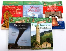 LOT OF 5 MAGIC TREE HOUSE American Mission / Fact Tracker BOOKS Softcover