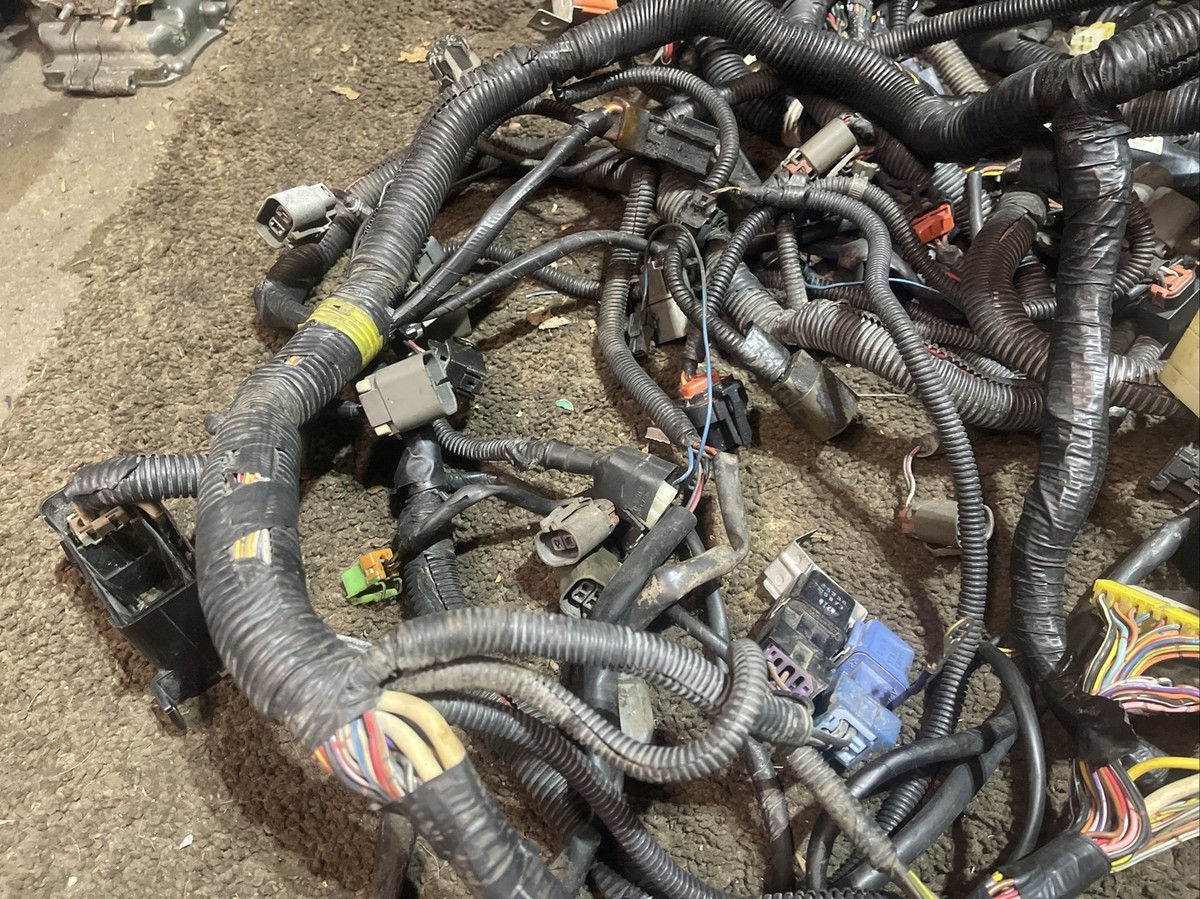 1989 Nissan 300zx Z31 Turbo Engine Wire Harness Trans Relay