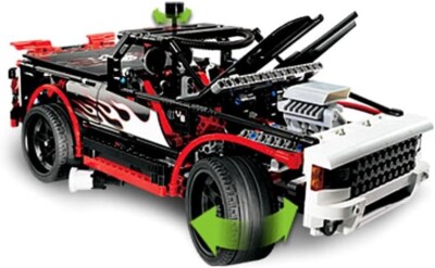 Lego Nitro Intimidator 8682 Racers Minifigure Building Set