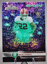 Najee Harris 1/10 2021 Wild Card Alumination Rookie RC Green Sparkle Holo-Lux SP. rookie card picture