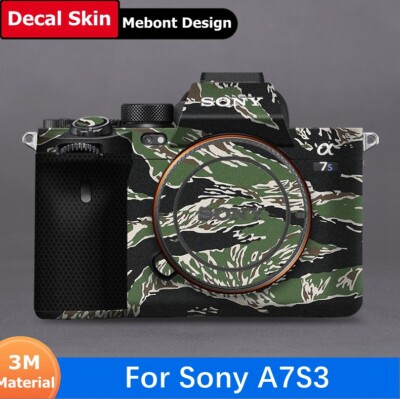 Mebont Decal Skin For Sony A7S3 A7SM3 A7SIII Camera Sticker Vinyl Wrap Film Coat