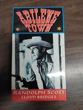 Abilene Town VHS Black & White Randolph Scott Lloyd Bridges New Vintage