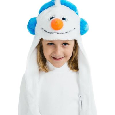 5 O'Reet Little Winter Snowman Headpiece Kids Costume Dress-Up Play Accessory