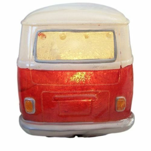 Novelty LED Night Light Desk Lamp - Red VW Camper Van, Mini Cooper, Beetle Car - Picture 6 of 7