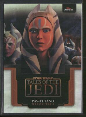 2023 Topps Finest Star Wars #TOTJ-10 Pav-ti Tano Tales of the Jedi