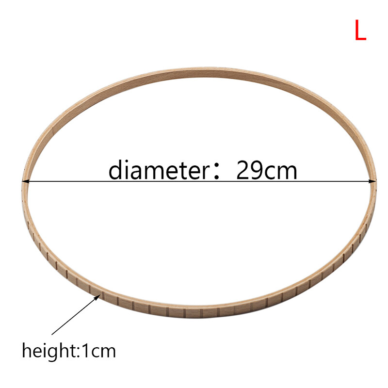 Round Wooden Knitting Loom Handmade Weaving Machine Craft DIY Weaving Toli eBay