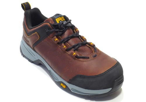 Timberland Pro Men's Switchback Composite Toe Work Shoe Sneaker Brown A5N72 - Picture 2 of 6