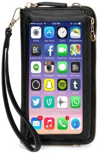 Cell Phone Purse with Touch Screen Women Crossbody Shoulder Bags Wristlet Wallet