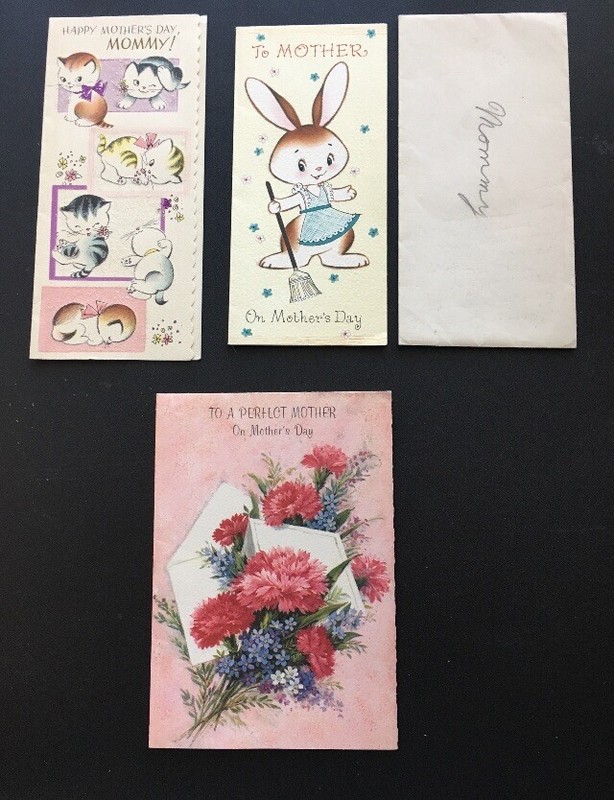 Vintage Collectable American Greeting Mother's Day Cards