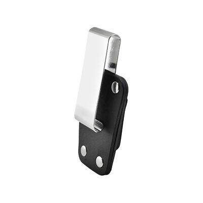Turtleback Balastec Plastic 2.25'' J Clip Rotating Ratcheting Removable Belt Clip