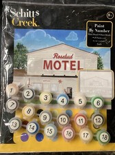 Schitts Creek Rosebud Motel Paint by Number Kit Craft Gift NEW  Sealed