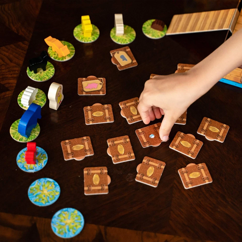 HABA Critter Cruise Cooperative Noah's Ark Memory Game (Made in Germany) - Image 4 of 4